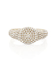 DIAMOND SIGNET RING