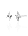 BOLT STUD-WHITE GOLD