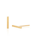GOLD BAR STUD-YELLOW GOLD