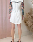 SAILOR DRESS-WHITE