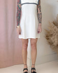 SAILOR DRESS-WHITE