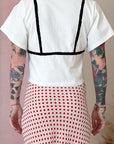 TOMMY TEE-BLACK BRA