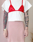 TOMMY TEE-RED BRA