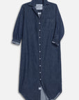 DENIM RORY DRESS-VINTAGE DARK WASH