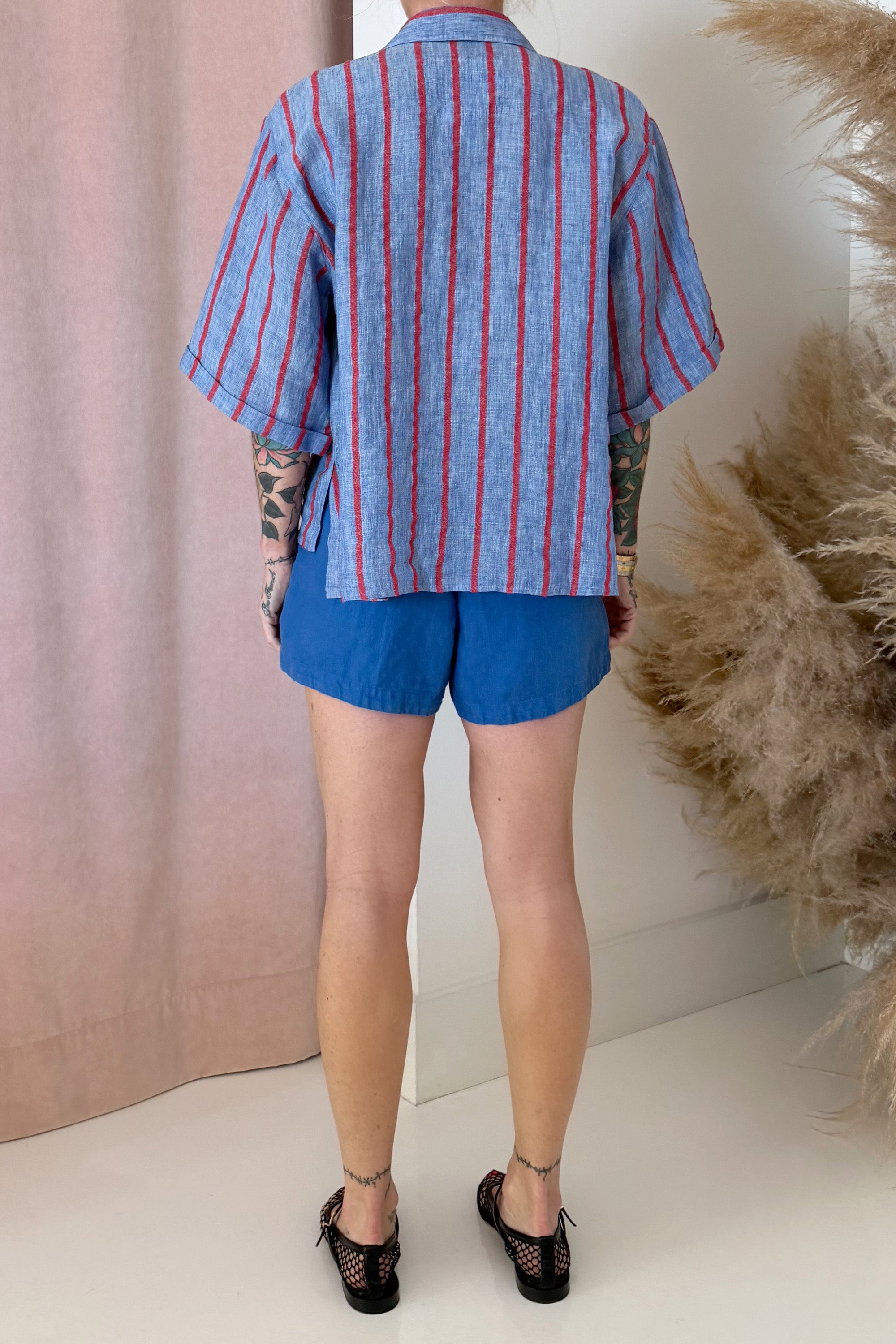 ROSIE BLOUSE-STRIPE