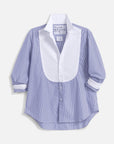 EILEEN TUXEDO BLOUSE