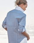 EILEEN TUXEDO BLOUSE