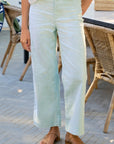 WEXFORD PANT-GREEN STRIPE