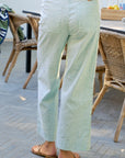WEXFORD PANT-GREEN STRIPE