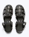 CRYSTAL SERA SANDAL-BLACK