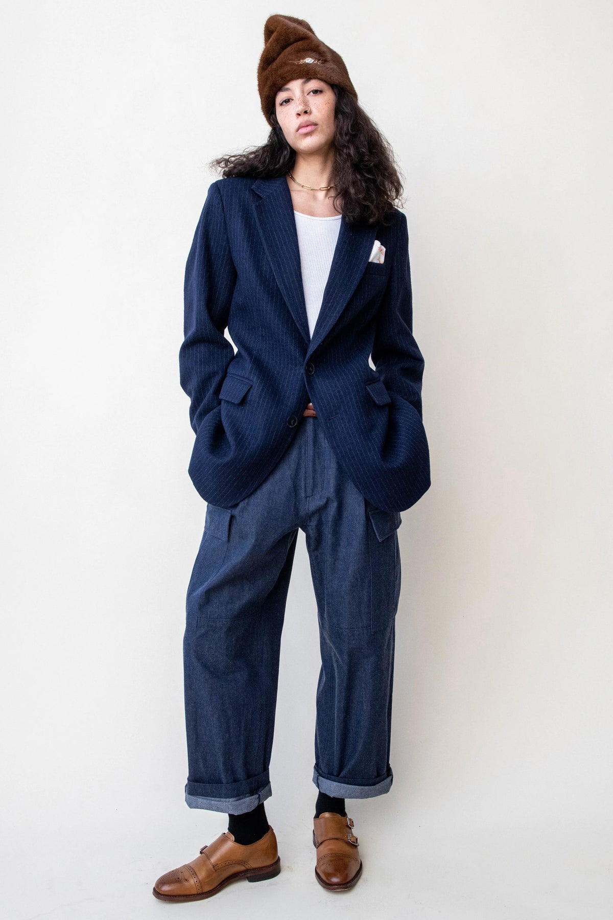BORROWED BLAZER