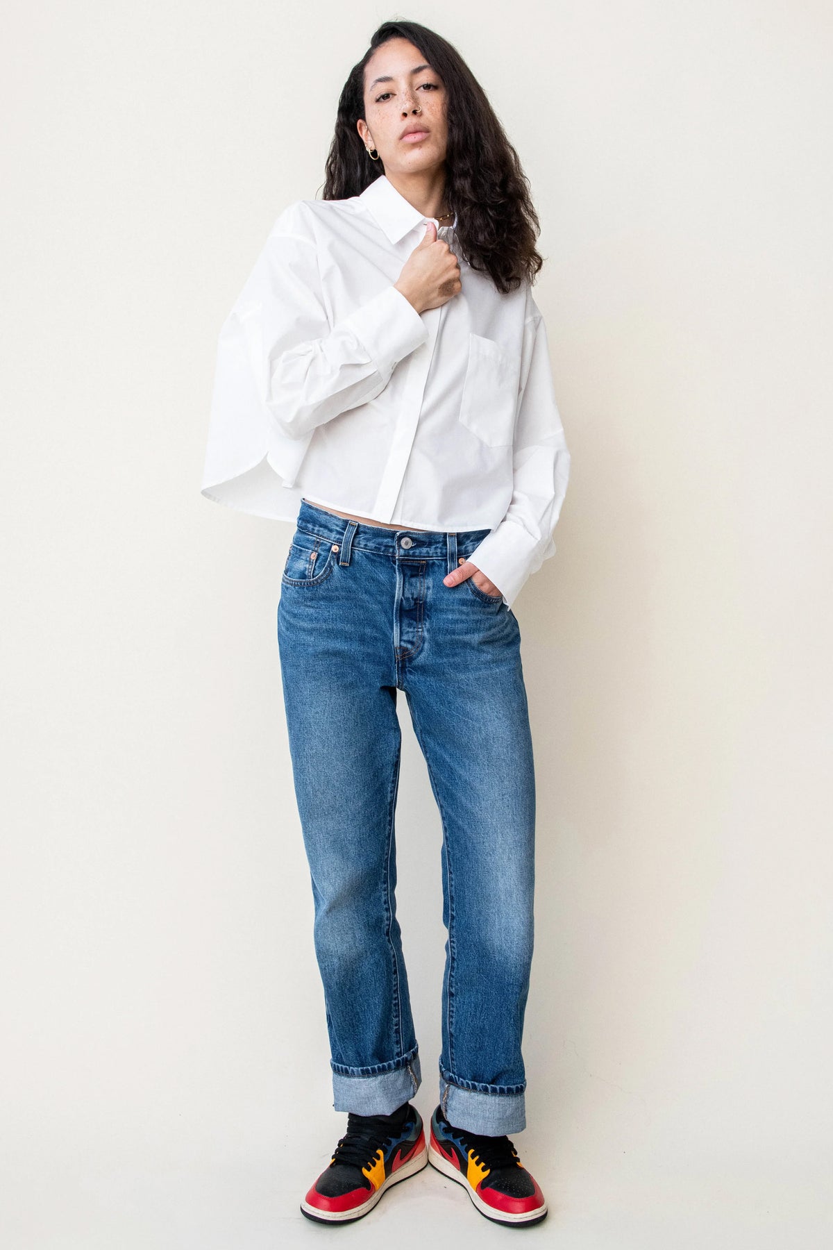 PERFECTLY CROPPED SHIRT