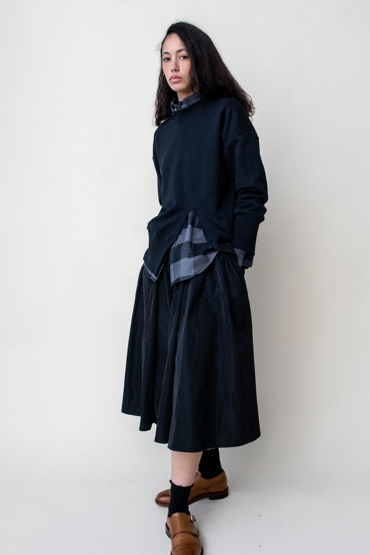SPLIT SWEATSHIRT