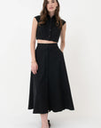 SWEETHEART TOP BLACK