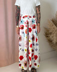 PRINTED PAISLEY PANTS