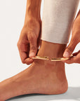 GIA ANKLET-GOLD