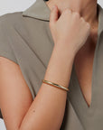 GIA BANGLE-GOLD