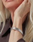 GIA BANGLE-SILVER
