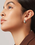 TOME MEDIUM HOOPS-SILVER
