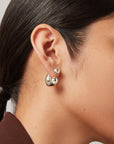 TOME MEDIUM HOOPS-SILVER