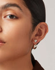 TOME MEDIUM HOOPS-SILVER