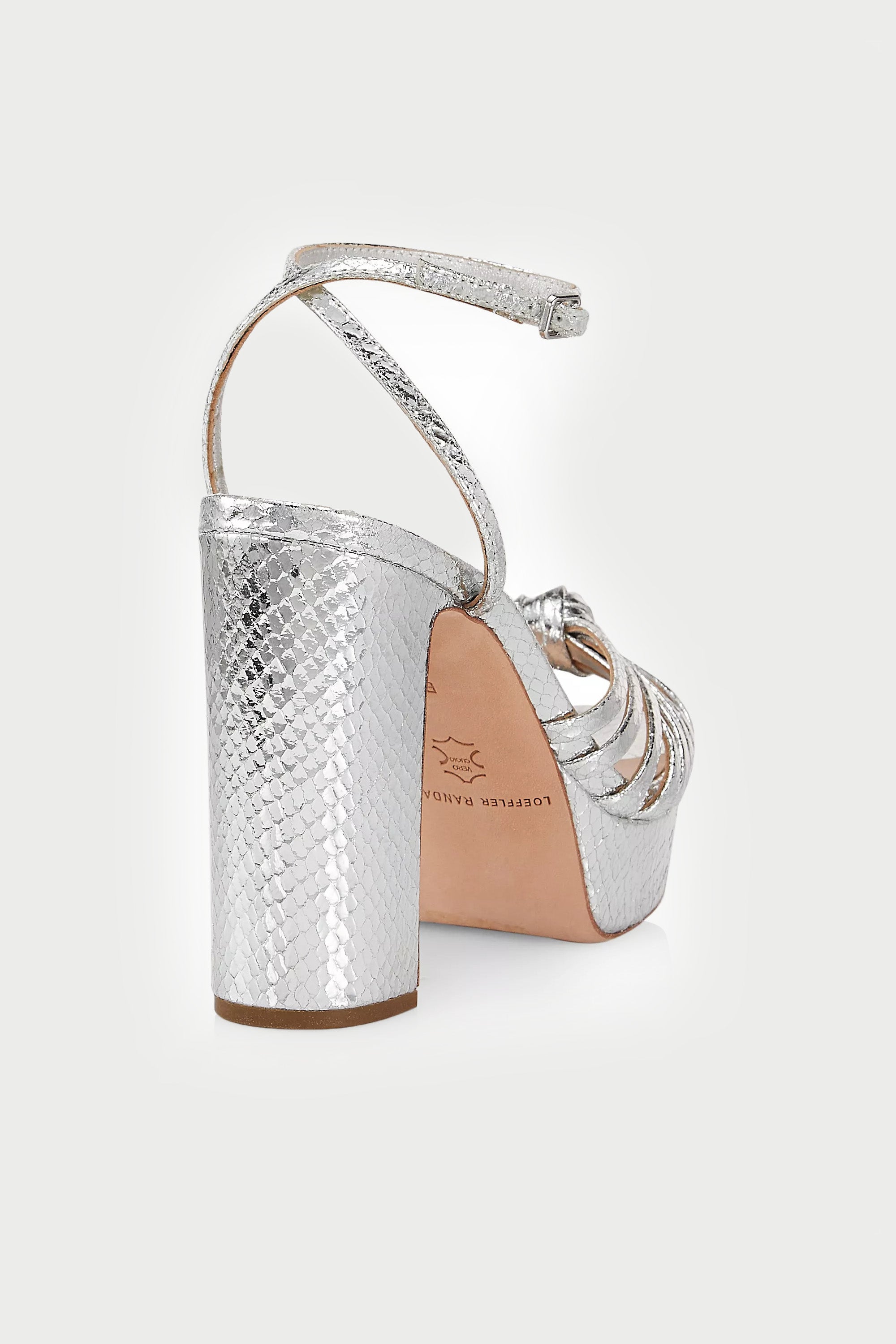 RIVKA PLATFORM SANDAL-SILVER