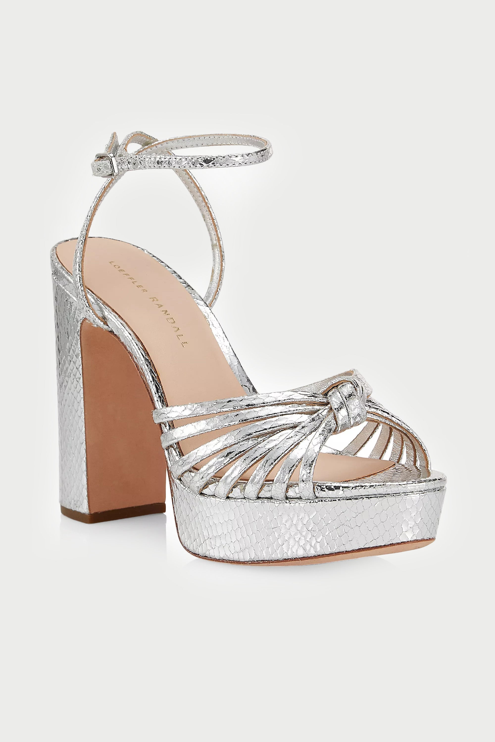 RIVKA PLATFORM SANDAL-SILVER