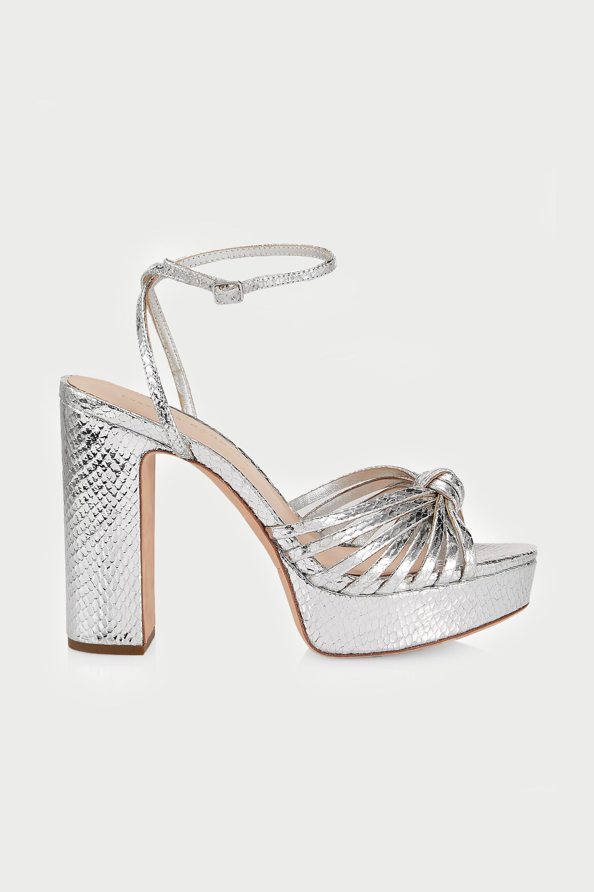 RIVKA PLATFORM SANDAL-SILVER