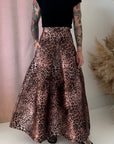 GALE SKIRT-LEOPARD