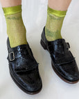 NET LAMINATED SOCK-LIME
