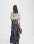 BARDOT SKIRT-CHARCOAL