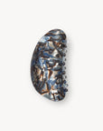 MIDI CRESCENT CLAW CLIP-BLUE HORN