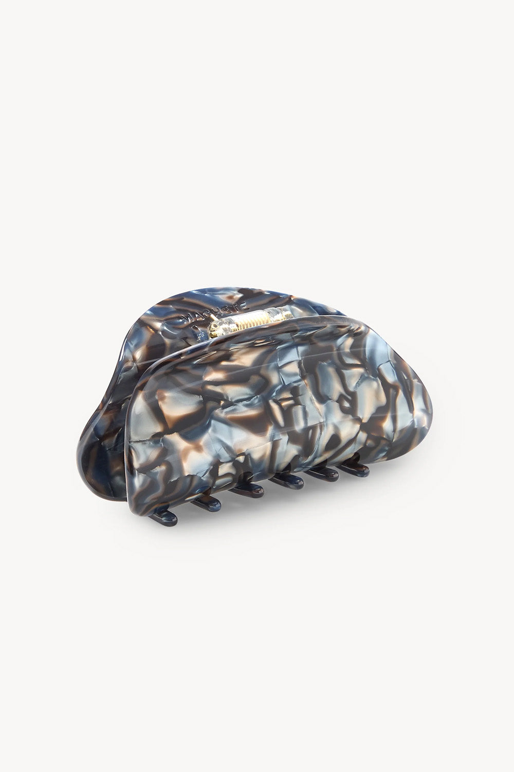 MIDI CRESCENT CLAW CLIP-BLUE HORN