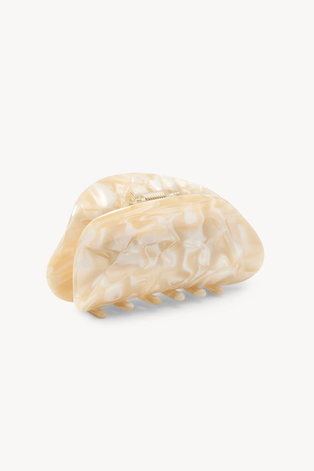 MIDI CRESCENT CLAW CLIP-IVORY