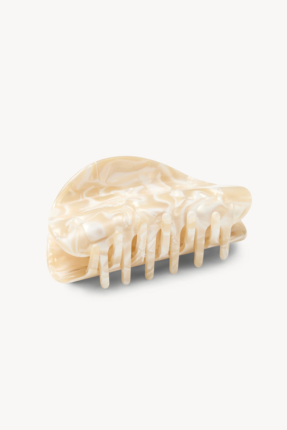 MIDI CRESCENT CLAW CLIP-IVORY