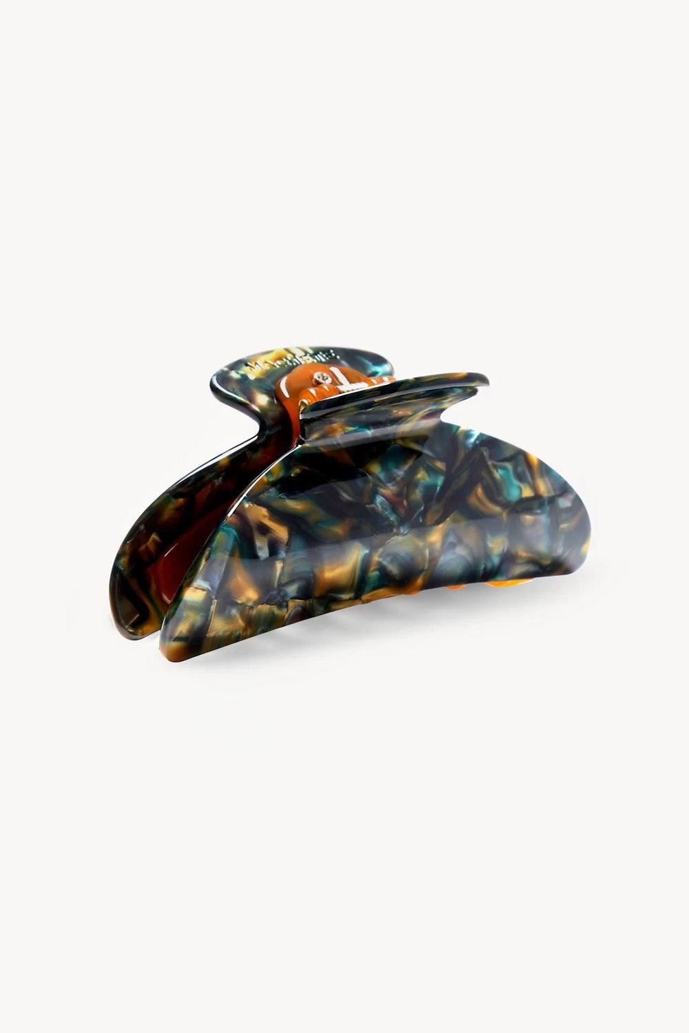 MIDI CLAW CLIP-GREEN TORTOISE