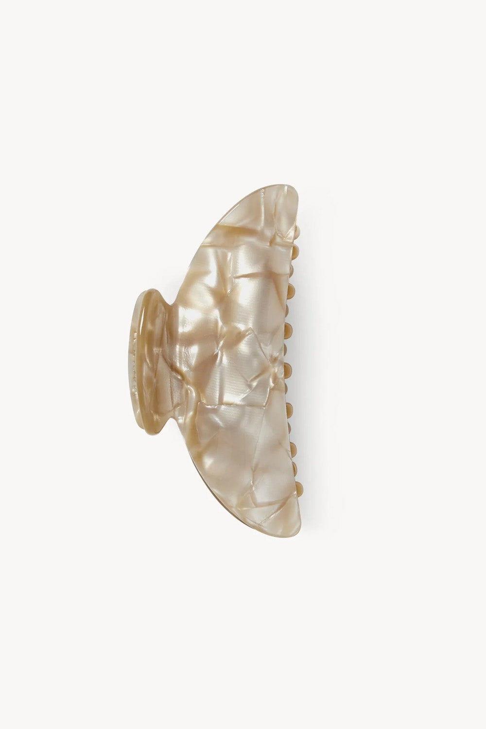 MIDI CLAW CLIP-SAND SHELL