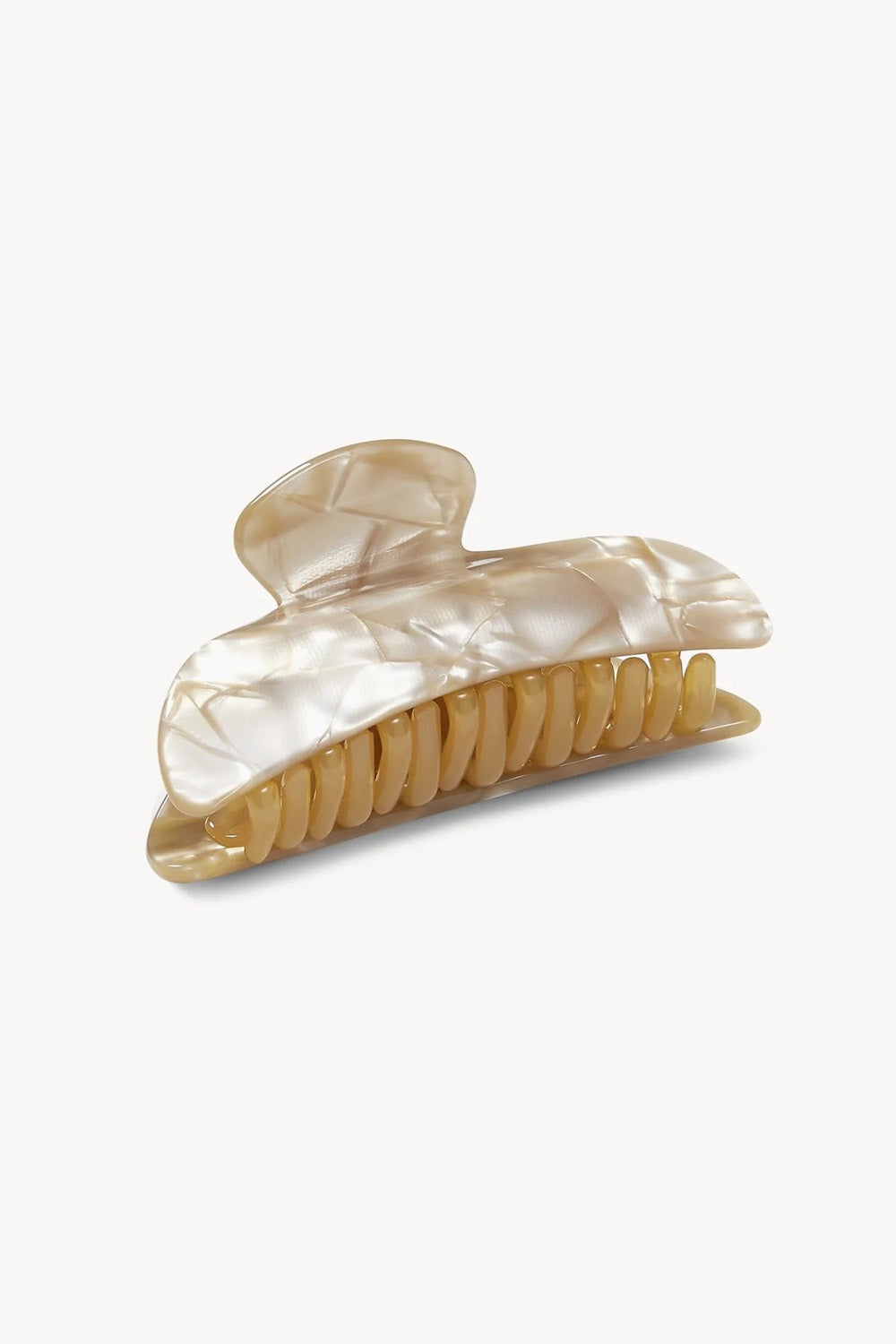 MIDI CLAW CLIP-SAND SHELL