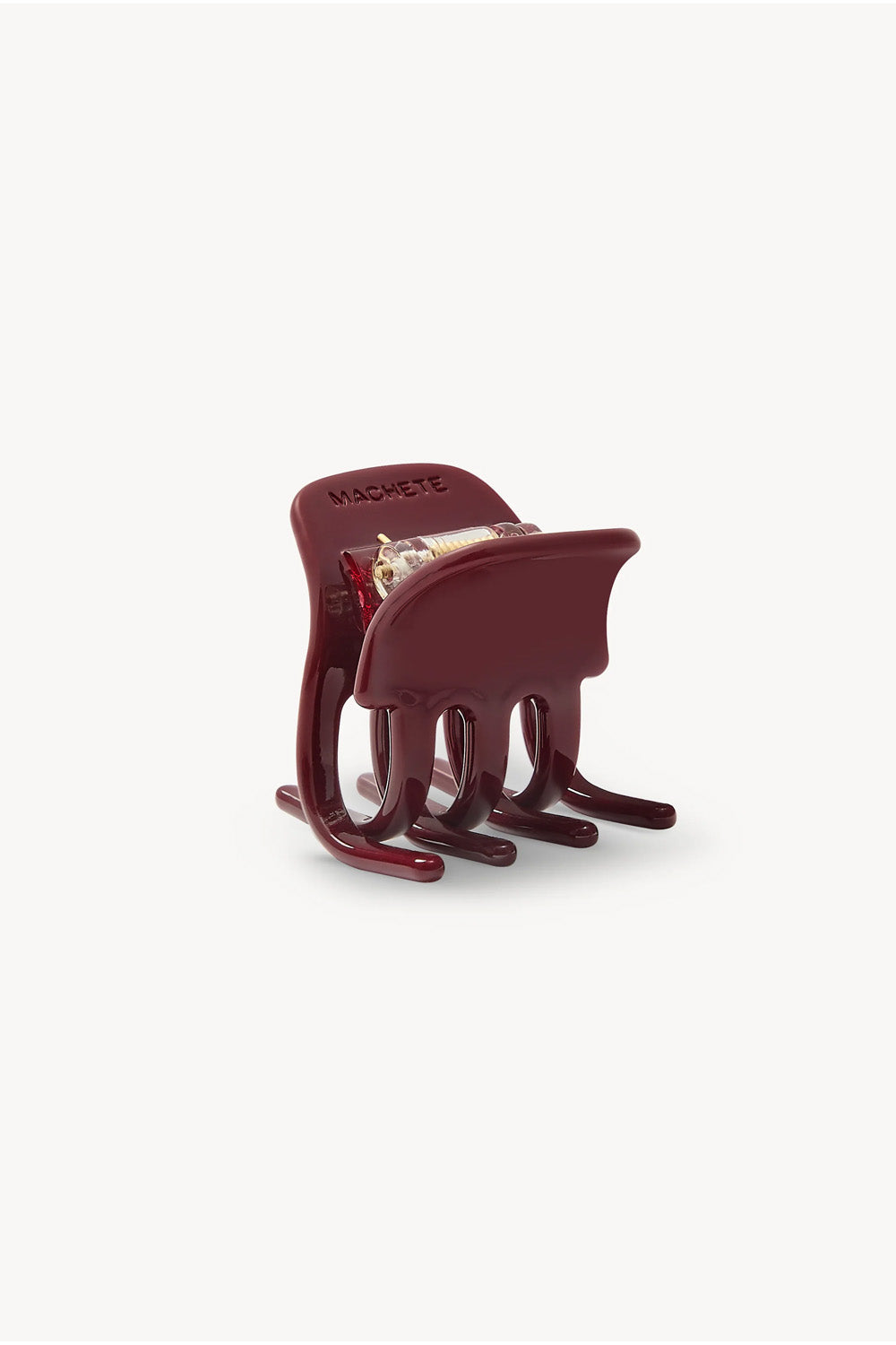 MINI CLAW CLIP-OXBLOOD