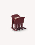 MINI CLAW CLIP-OXBLOOD