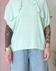 RUFFLE BLOUSE
