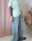 RUFFLE BLOUSE