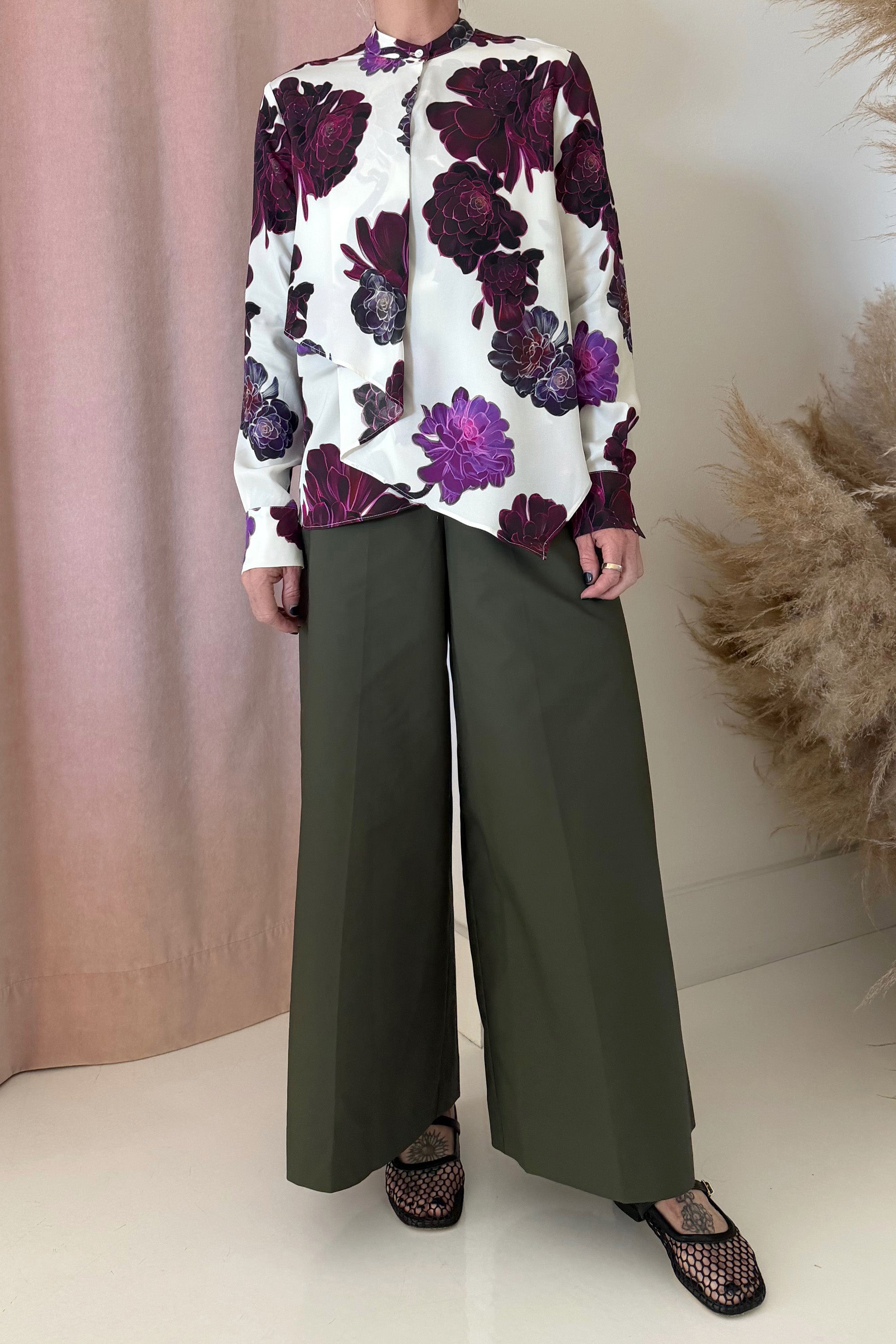 AEONIUM FLORAL BLOUSE
