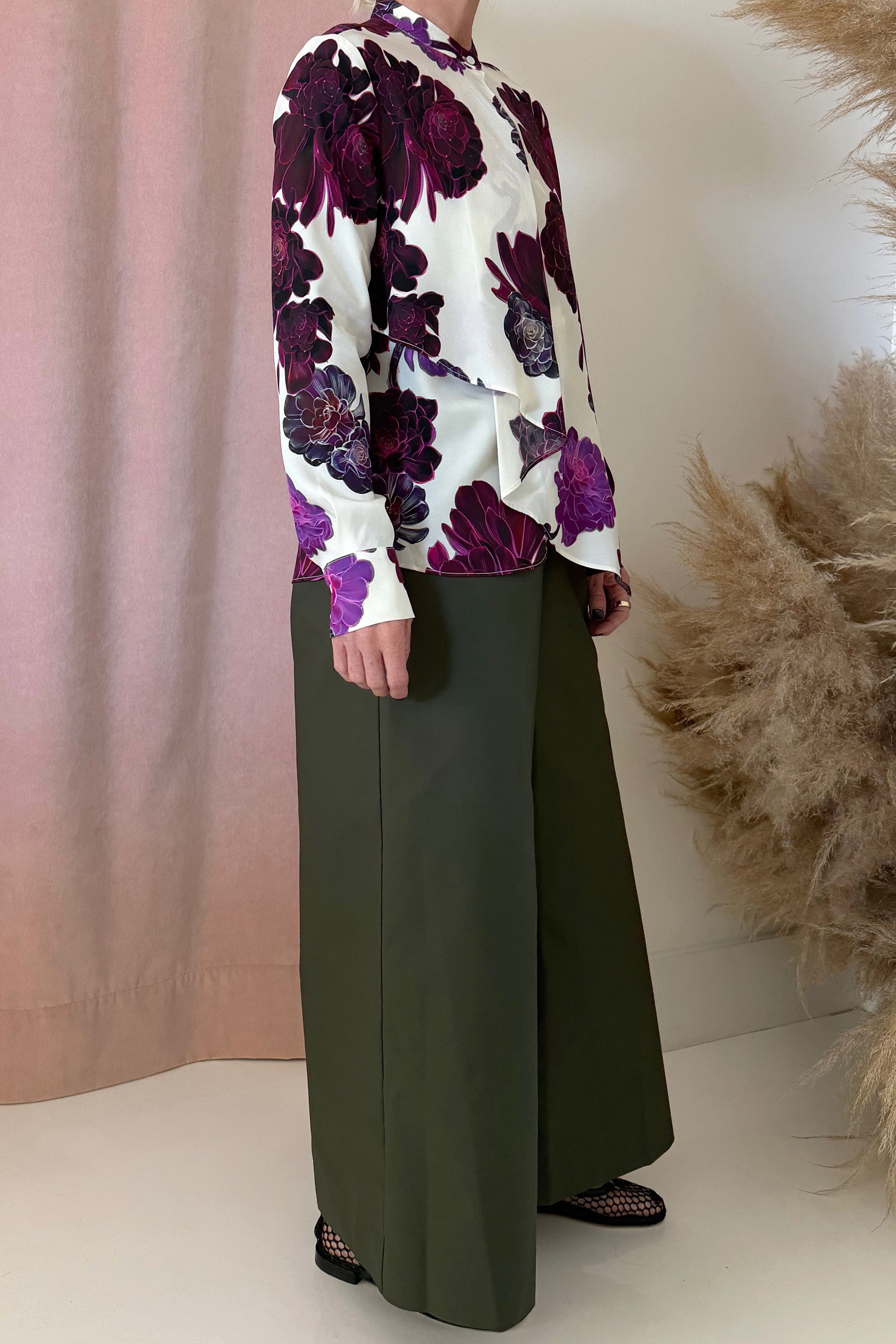 AEONIUM FLORAL BLOUSE