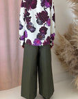 AEONIUM FLORAL BLOUSE