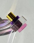 DISC CANDLE HOLDER-PURPLE