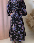 FLORAL JACQUARD COAT