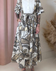 RETRO LEAF DRESS