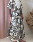 RETRO LEAF DRESS