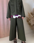 RUFFLE MILITARY JACKET